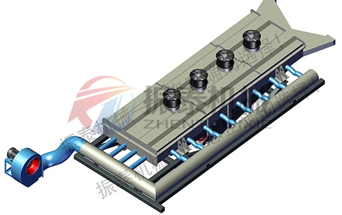 風冷式直線震動篩工作原理
